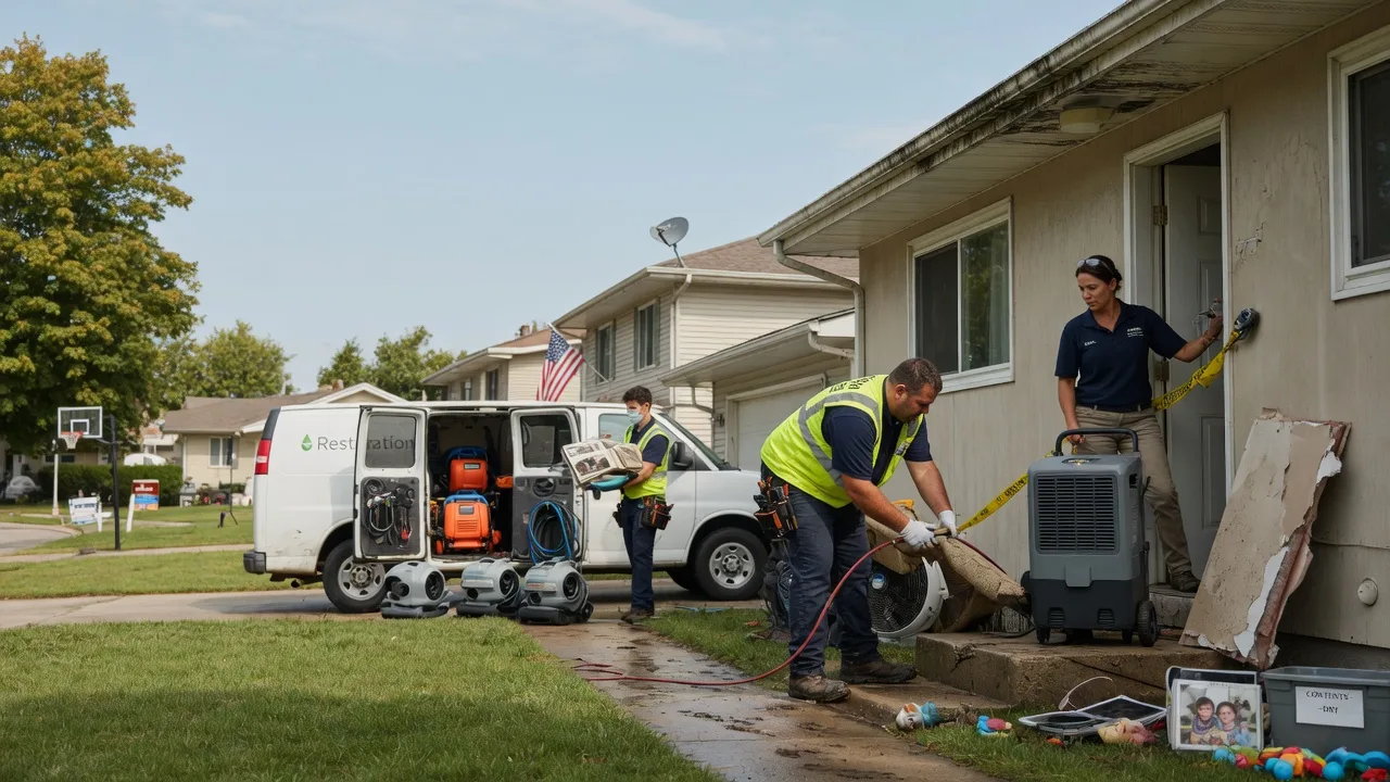 Water Damage Restoration in Clinton, OK near me